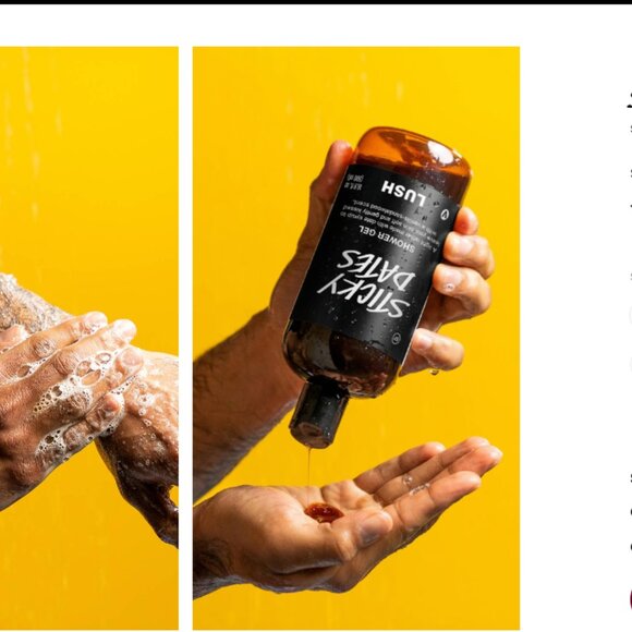Lush Sticky Dates Shower Gel (3.3 Fl Oz) - Picture 3 of 3